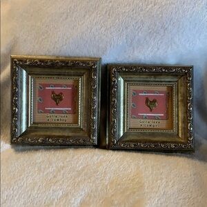 Set of Cowboy/Cowgirl Framed Art - Gold Charm Inc.